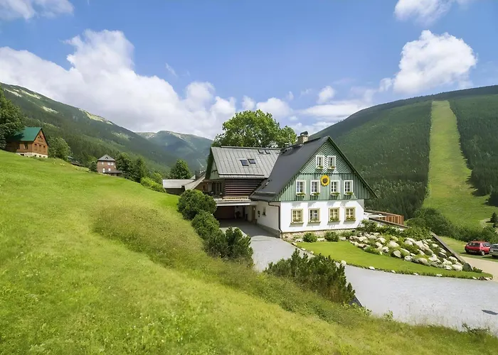Slunecnice & Panorama Restaurant Farma Pensionat